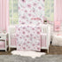 Little Love by NoJo Beautiful Blooms Pink, White, and Grey Floral Super Soft Changing Pad Cover...