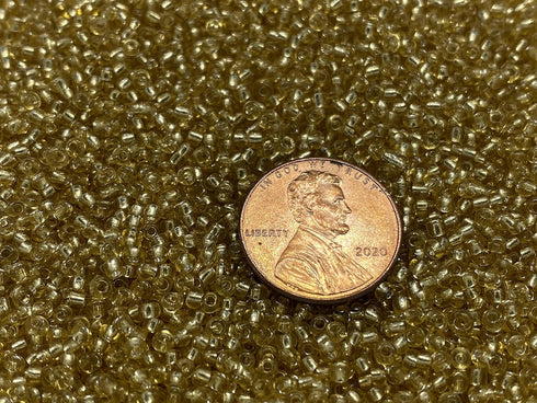 Seed Beads Size:11/0 50 gr / 1.76 oz (Light Gold)...