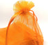 ANSLEY SHOP 100pcs 4x5 Inches Drawstrings Organza Gift Candy Bags Wedding Favors Bags (Orange)...