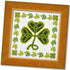 Irish Cross Stitch Kit 'Shamrock' - Symbol of Ireland Clover Embroidery - DIY Handmade Gift...