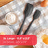 StarPack Basics Silicone Spatula Set (2 Small, 2 Large), High Heat Resistant to 480°F, Hygienic One Piece Design, Non Stick Rubber Cooking Utensil...