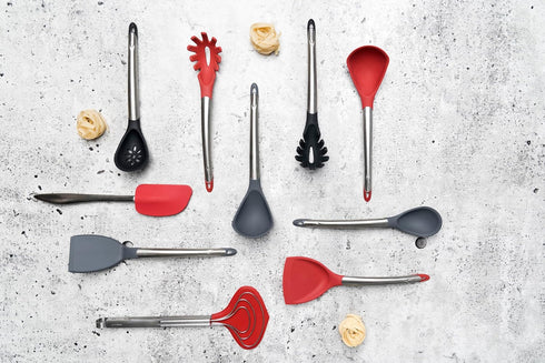 Cuisipro Silicone Wok Turner, 12.5-Inch, Red...