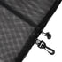 PALTERWEAR Mesh Drawstring Bag With Clip and Toggle Closure - For Water Sports, Hiking, Clamming - Multi-Use Set of 4 (Black, 10 x 15 inch)...
