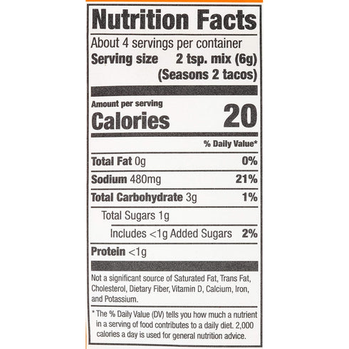 McCormick Street Taco Southwest Ranch Chicken Seasoning Mix, 0.87 oz...