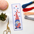 Povitrulya Counted Cross Stitch Bookmark Kit for Adults 'American Gnome' - DIY Embroidery Gift for Veterans day...