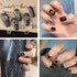 30pcs Nail Charms,Silver Nail Charms,Y2k Nail Charms,Silver Charms for Nails,Acrylic Nail Charms,Junk Charms,Nail Charms Silver, Nail Art Supplies...
