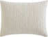 Beatrice Home Fashions Channel Chenille, Standard Sham, Ivory...