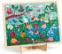 Mudpuppy Garden Life – 100 Piece Wooden Puzzle and Display Stand for Room Decor with Bright and Bold Illustrations of A Scenic Garden for Kids...