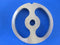 Size 12 Kidney Shaped Sausage Stuffing Plate for Hobart LEM Cabelas Torrey Gander MTN Meat Grinders Stainless Steel Disc...