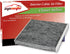 EPAuto CP182 (CF11182) Replacement for Honda Premium Cabin Air Filter includes Activated Carbon...