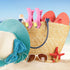 4 Pieces Beach Towel Clip Jumbo Size Chair Clips Towel Holder Clothes Pegs Christmas Stocking Clamp for Cruise Patio Pool Holiday Vacations(Parrot...