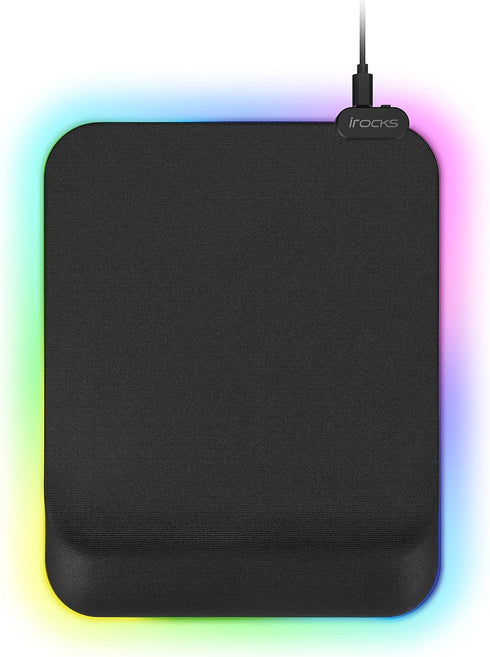 i-rocks C45E RGB Mousepad with Wrist Rest...