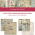 STAMPERIA INTERNATIONAL, KFT PAPER PAD 8X8 10PK AROUND THE, 20.3 x 20.3 (8" x 8"), Multicoloured...