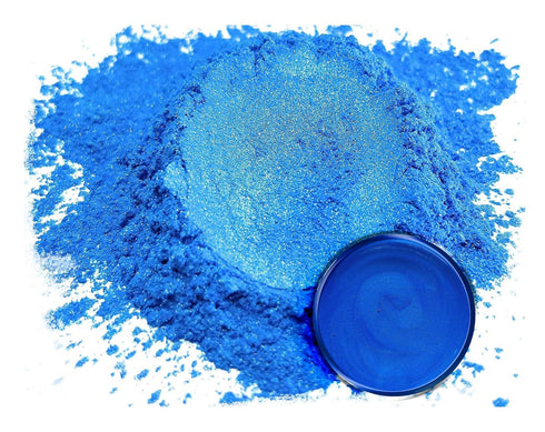 Eye Candy Premium Blue Mica Powder Pigment | Multipurpose DIY Arts and Crafts Additive | Acrylic, Natural Bath Bombs, Resin, Paint, Epoxy, Soap, N...