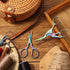 3-Piece Stork Stainless Steel Crane Design Sewing Scissors - Embroidery, Tailor & Dressmaker Shears for Sewing, Craft & Everyday Use...