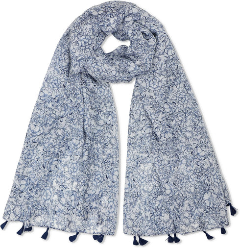 Scarf for Women Lightweight Cotton Boho Scarves and Shawls for Travel Spring Summer...