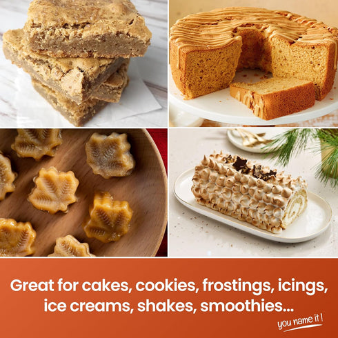 LorAnn Oils Maple Bakery Emulsion: True Essence, Ideal for Boosting Fruit Tones in Cakes, Cookies & Desserts, Gluten-Free, Keto-Friendly, Extract ...