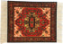 Set of 4 Rug Table Coasters – Oriental Design Fabric Carpet Drink Mats Absorbent Kitchen and Dining Accessories, Spill & Drip Protection, Rectangu...