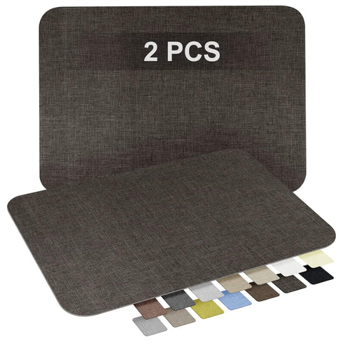 2 PCS Fabric Repair Patch - 8 x 11 inch Fabric Repair Tape Self-Adhesive Canvas Fabric Patches - Linen Fabric Patches for Furniture - Fabric Repai...