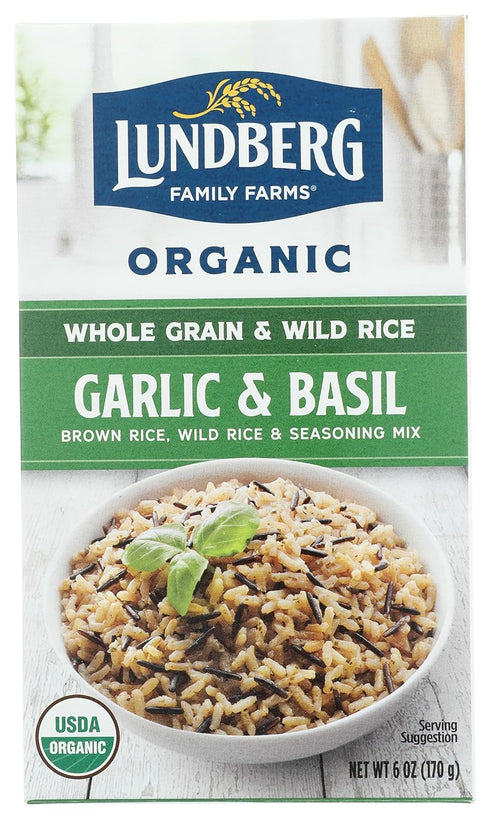 LUNDBERG MIX RICE WG & WLD RICE GR 6 OZ...