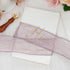 Dusty Rose Wired Ribbon 2.5 Inch x 10 Yard Metallic Dusty Pink Sheer Wired Ribbon Crinkle Wired Ribbon for Wreaths and Bows, Rustic Wedding, Gift ...