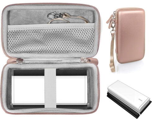 Blood Pressure Monitor case Compatible with QardioArm Wireless Blood Pressure Monitor, Compact and Light Weight Strong case with mesh Pocket for B...