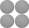 ACROPIX Universal 2.5 Inch Speaker Grills Mesh for Audio Subwoofer 74x4mm Grille without Frame Black - Pack of 4......
