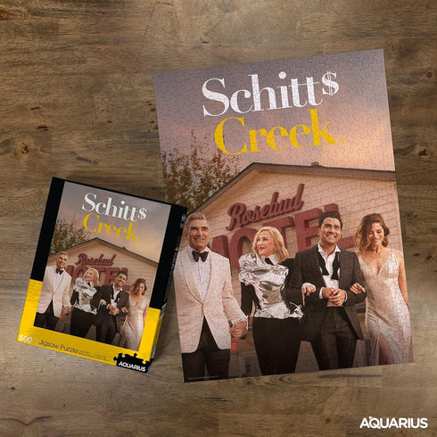 AQUARIUS Schitt's Creek Cast Puzzle (500 Piece Jigsaw Puzzle) - Glare Free - Precision Fit - Officially Licensed Schitt's Creek Merchandise & Coll...