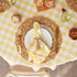 DII Checkered Tabletop Collection 100% Cotton, Machine Washable, Napkin Set, 20x20, Yellow, 6 Piece...
