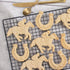 Set of 2 Jockey cookie cutters (Designs: Jockey and Horse Shoe), 2 pieces - Bakerlogy...