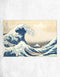 The Great Wave off Kanagawa by Katsushika Hokusai Poster Print. 24in Tall X 36in Wide. 10mil PVC-Free, Environmentally Friendly Print. #6113B-24x3...