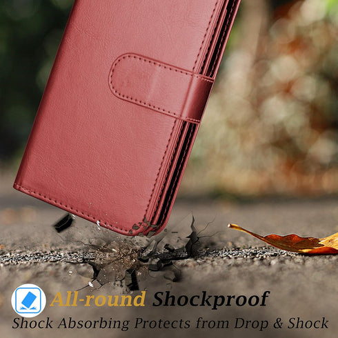 Takfox Wallet Case for iPhone 11, iPhone 11 6.1 Leather Wallet Case with ID Credit Card Holder Slots Folio Flip Kickstand Detachable Magnetic Phon...