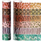Lewtemi 12 Rolls Wild Animal Print Washi Tape Giraffe Leopard Masking Tape Washi Tape Stickers Adhesive Wrapping Tape Decorative Paper Tape for DI...