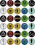 30 x Edible Cupcake Toppers – Wizarding World Inspired Collection of Edible Cake Decorations | Uncut Edible on Wafer Sheet...
