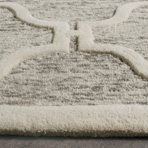 SAFAVIEH Cambridge Collection Accent Rug - 2' x 3', Light Brown & Ivory, Handmade Moroccan Distressed Wool, Ideal for High Traffic Areas in Entryw...