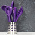 Chef Craft Premium Silicone Cooking Ladle, 11.25 inch, Purple...