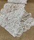 Natural White Floral Lace Yard Trim Soft Ribbon 6inch 15ft 5yards Eco Friendly, DIY Gift Wrapping, Weddings, Tie Backs Home Decor Crafts Decoratio...