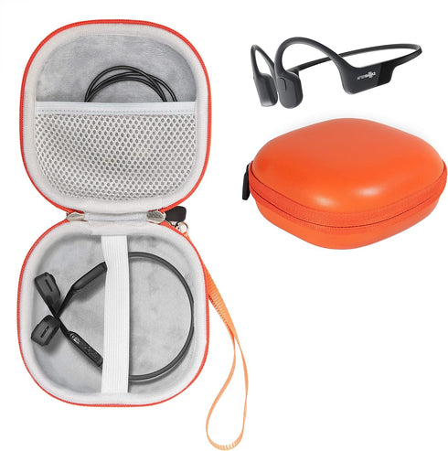 CaseSack Bone Conduction Headphone Case for Aftershokz Aeropex Trekz, Trekz Mini, Trekz Air, Bluez 2, 2S, KSCAT, Sades, DIGICare, allmity, Shokz o...