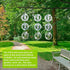 Bird Scare Discs Set, Highly Reflective Bird Reflectors Wind Spinner, Extra Sparkly Owl Wind Spinner Bird Devices to Scare Birds Away from Yards O...