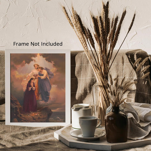 Posterizer 1 pcs-The Faithful Crowned painting poster-Religious Posters-Gifts for Christians -Decor for Church, Sunday School Classroom- unframed ...