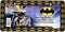 CHROMA 42519 Black Batman Logo Plastic Frame, 12x6...