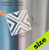 Reusable Wall Stencil Set of 9 8x8inch Tile Templates Classical Pattern Painting Template for DIY Decor, Painting on Wood, Airbrush, Rocks and Wal...