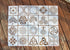 20PCS Celtic Knot Stencils, Traditional Irish Designs, 6 X 6 Inch Reusable Mylar Stencil for DIY Crafts and Decorations, Celtic Stencil for Painti...