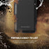 Amcrest USB C Power Bank, 10,000mAh Portable Charger USB C, Wireless Magnetic Power Bank Fast Charging 10W PD 3.0, Type C Battery Bank with LED Di...