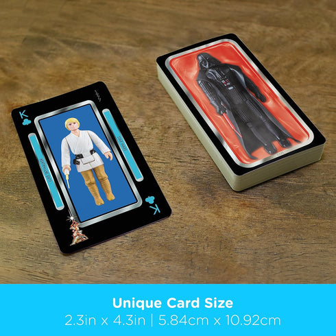 Aquarius Star Wars Darth Vader Premium Playing Cards - Darth Vader Themed Deck of Cards for Your Favorite Card Games - Officially Licensed Star Wa...