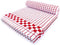 Fecido Classic Kitchen Dish Towels with Hanging Loop - Heavy Duty Absorbent Dish Clothes - European Made 100% Cotton Tea Towels - Set of Two, Red...