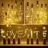 Wine Bottle Lights with Cork, LoveNite 10 Pack Battery Operated Bright LED Fairy Mini String Lights for Liquor Bottles DIY, Birthday Party, Christ...