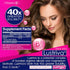 InstaRelief® Hair Growth with Lustriva® - Clinically Shown to Grow Thicker, Healthier Hair in 3 Weeks, Reduce Wrinkles and Fine Lines, with Biotin...