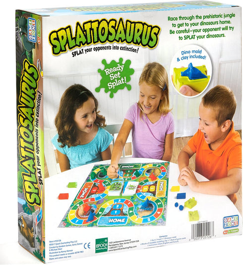 Game Zone Splattosaurus, Tabletop Game for Indoor Play, for Children Ages 4 and Older...