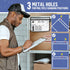 5 Pack Horizontal Job Ticket Holders 8.5x11 - Landscape Shop Ticket Holders 8 1/2 x 11 - Work Order Plastic Sleeves for Documents - Dry Erase Pock...